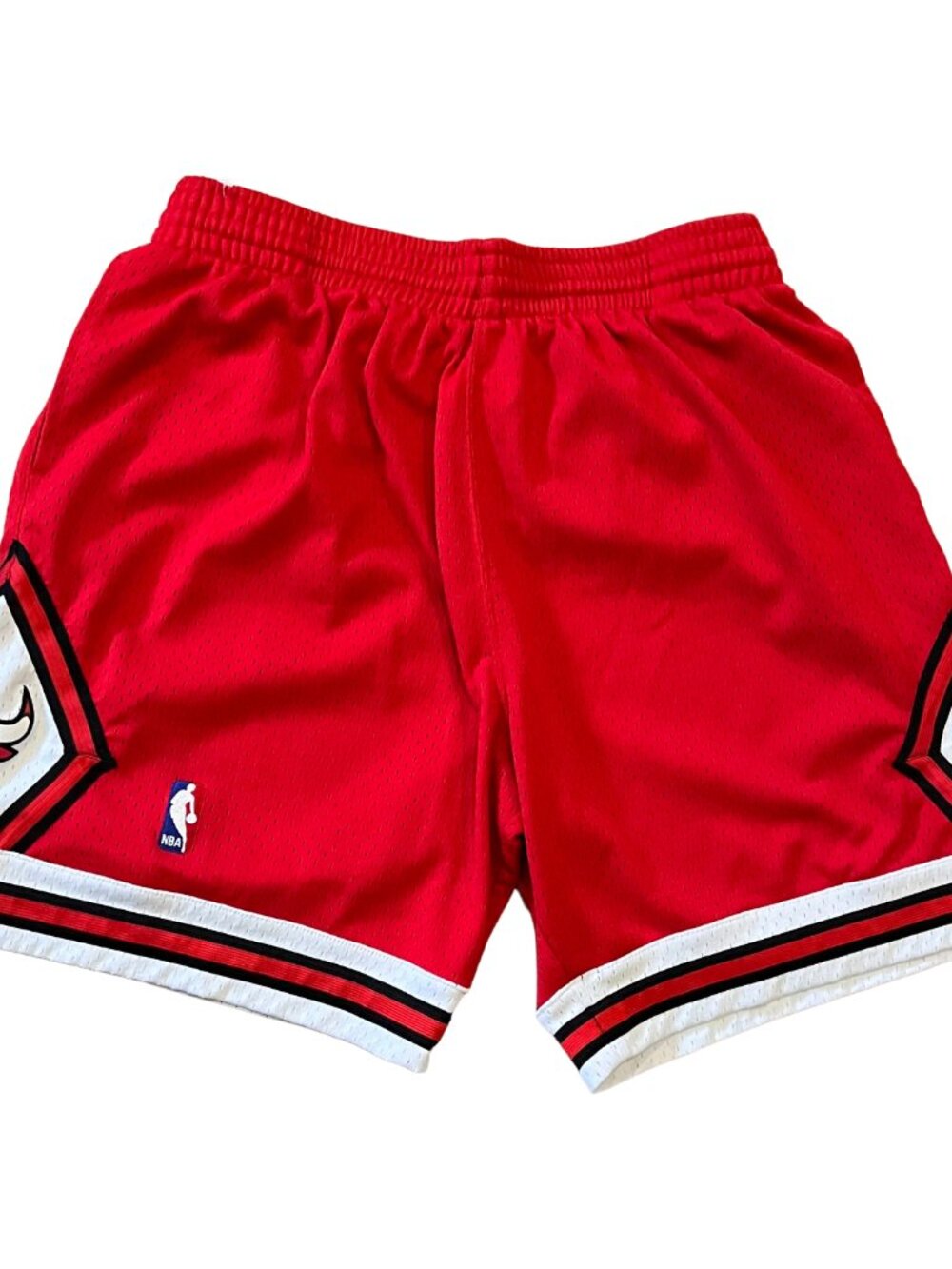 Mitchell & Ness NBA Chicago Bulls 1997-98 Size XL Shorts Red White Authentic